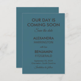 Wedding Botanical Vintage | Curated Floral Palette Save The Date