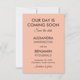 Wedding Botanical Vintage | Curated Floral Palette Save The Date