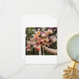 Wedding Bouquet Bedankkaart