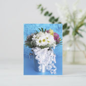 Wedding Bouquet Centerpart Briefkaart (Staand voorkant)