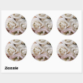 Wedding Bouquet dicht Ronde Sticker (Vel)