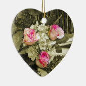 Wedding Bouquet Keramisch Ornament (Rechts)