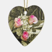 Wedding Bouquet Keramisch Ornament (Links)