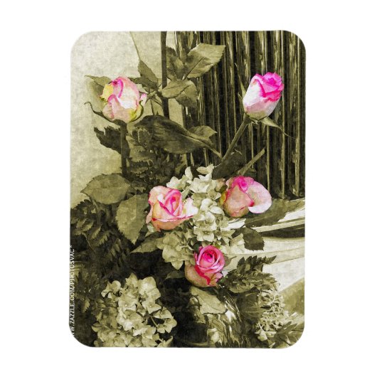 Wedding Bouquet Magneet (Verticaal)