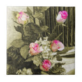 Wedding Bouquet Tegeltje (Voorkant)