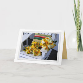 Wedding Bouquets op Wenskaart van Adirondack-voorz Kaart