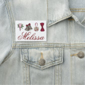 Wedding Boutonniere Bells Bouquet Bridal Planner Naamplaatje (In situ)