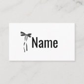 Wedding Bow Place & Escort Kaarten Plaatskaartje (Voorkant)