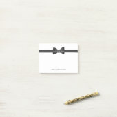 Wedding Bow Stropdas Groomswoman Post it Notes (Op bureau)