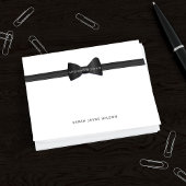 Wedding Bow Stropdas Groomswoman Post it Notes