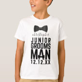 Wedding Bow Stropdas Junior Groomsman T-Shirt (Voorkant)