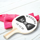 Wedding Bow Stropdas Personalized Ping Pong Paddle Tafeltennisbatje