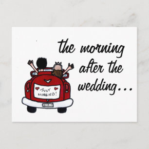 Wedding Breakfast Invite Uitnodiging Briefkaart