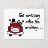 Wedding Breakfast Invite Uitnodiging Briefkaart (Voorkant)