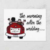 Wedding Breakfast Invite Uitnodiging Briefkaart (Voorkant)