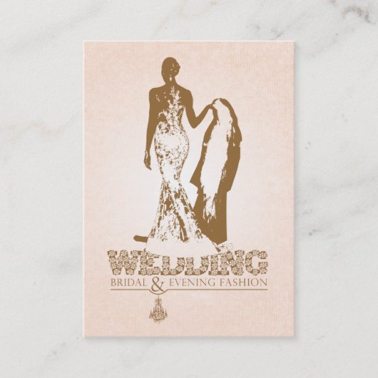 WEDDING Bridal & Avond Mode - Visitekaartje (Voorkant)