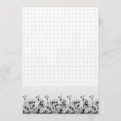 Wedding Bridal Shower | Elegant Invite Design Kaart (Achterkant)