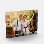 Wedding Bride en Groom Mr. en Mrs. Fotoblokken (Links)