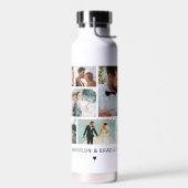 WEDDING Bride & Groom Multi Collage Modern Waterfles (Links)