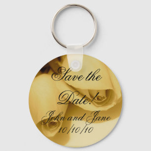 Wedding Bride Groom Names & Date Sleutelhanger