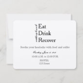 Wedding Brunch Uitnodiging (Voorkant)