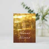 Wedding Bubbles Briefkaart Sjabloon (Staand voorkant)