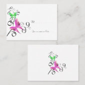 Wedding Butterfly Place Card Plaatskaartje (Voorkant / Achterkant)