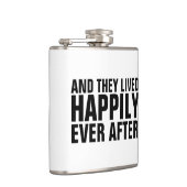 WEDDING cadeauFLASKS, OOIT NA HET AFGEVEN Heupfles (Rechts)