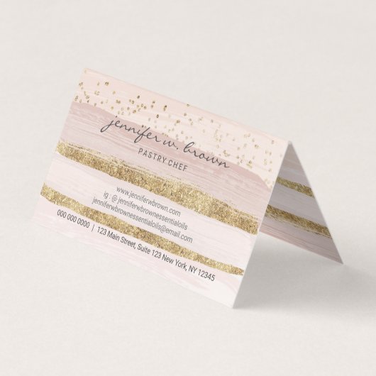 Wedding Cake Baker Visitekaartje (Achterkant)