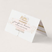 Wedding Cake Baker Visitekaartje (Voorkant)