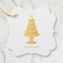 Wedding Cake Bedankjes Labels