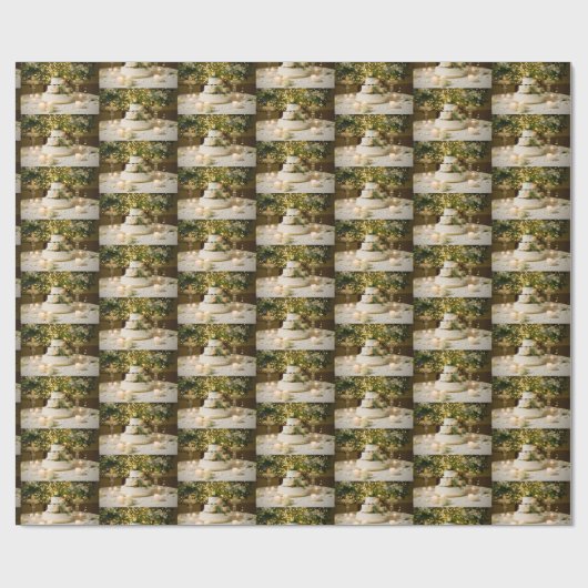 Wedding Cake Cadeaupapier (Vlak)