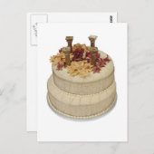 Wedding Cake Columns Briefkaart (Voorkant / Achterkant)