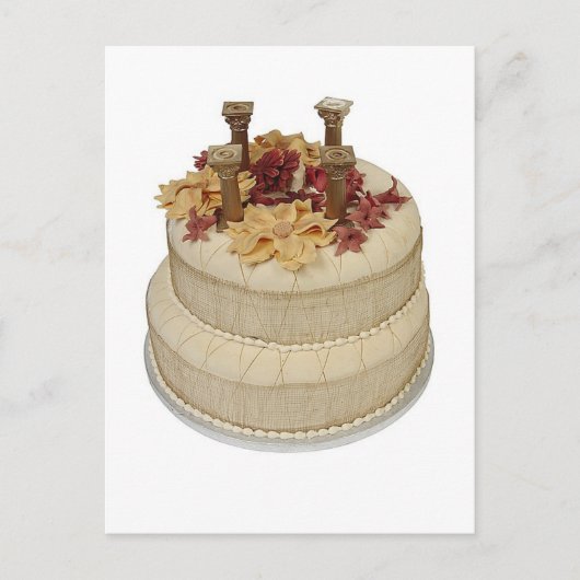 Wedding Cake Columns Briefkaart (Voorkant)