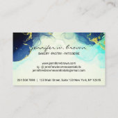 Wedding Cake Decor Baker Visitekaartje (Achterkant)