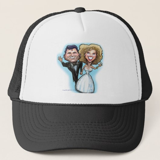 Wedding Cake Dolls Trucker Pet (Voorkant)