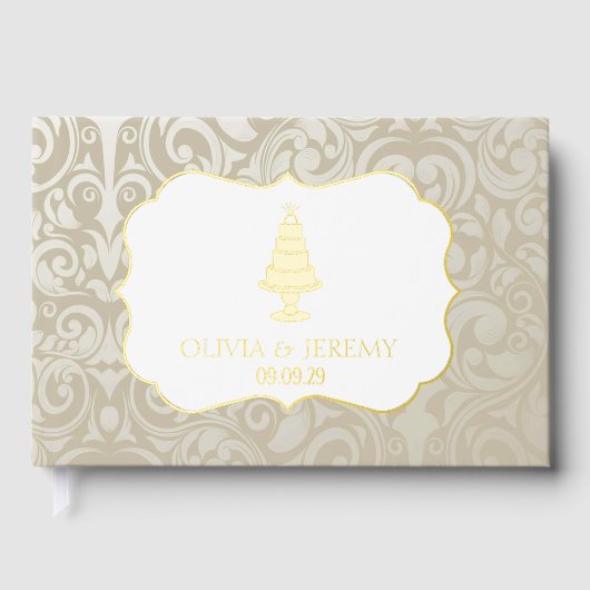 Wedding Cake Gastenboek (Voorkant)