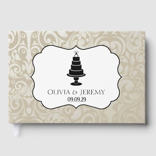 Wedding Cake Gastenboek (Voorkant)
