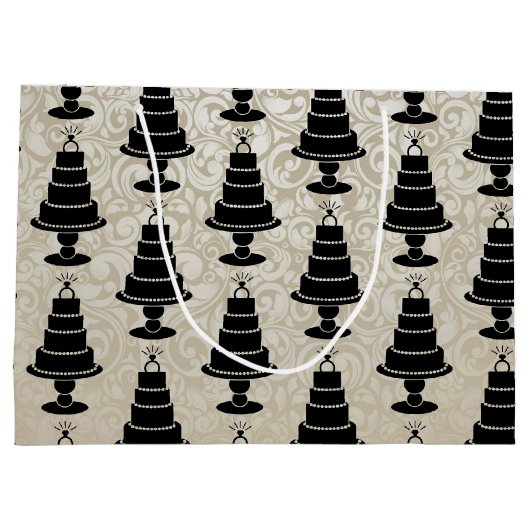 Wedding Cake Groot Cadeauzakje (Achterkant)