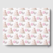 Wedding Cake Guestbook Gastenboek (Achterkant)