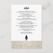 Wedding Cake Informatiekaartje (Voorkant)