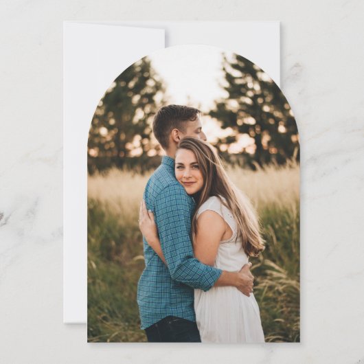 Wedding Cake Kaart (Achterkant)