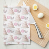 Wedding Cake Kitchen Towel Theedoek (Quarter Fold)