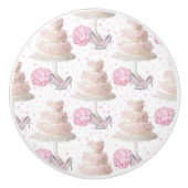 Wedding Cake Knob Keramische Knop (Voorkant)