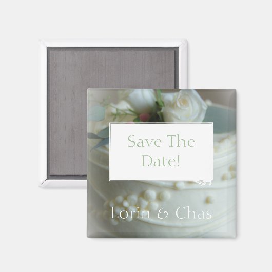 Wedding Cake Magneet (Voorkant / Achterkant)