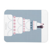 Wedding Cake Magneet (Horizontaal)