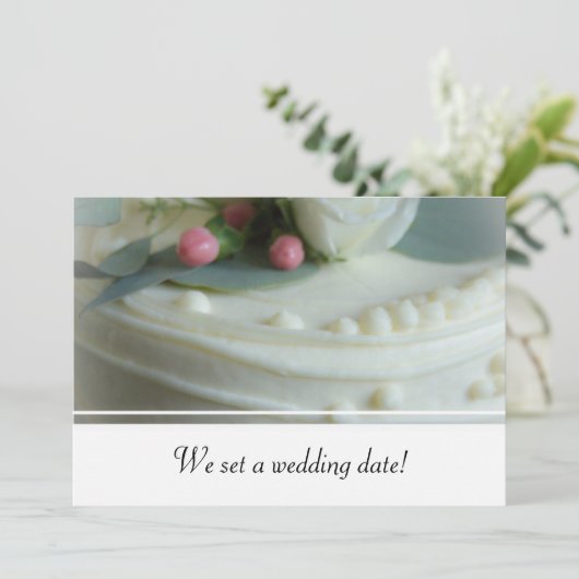 Wedding Cake Menu (Staand voorkant)