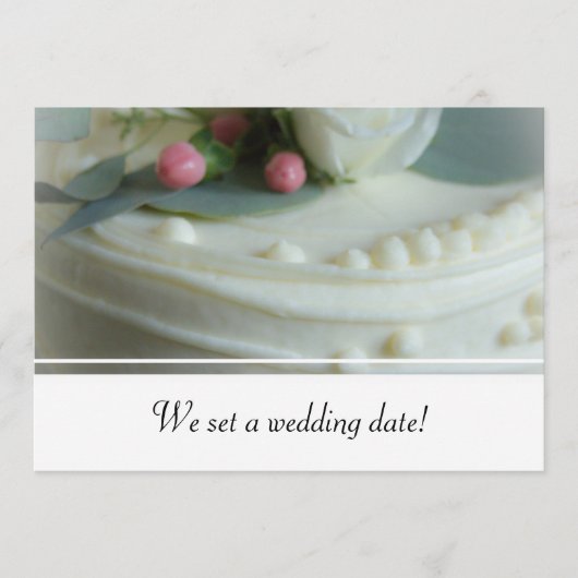 Wedding Cake Menu (Voorkant)