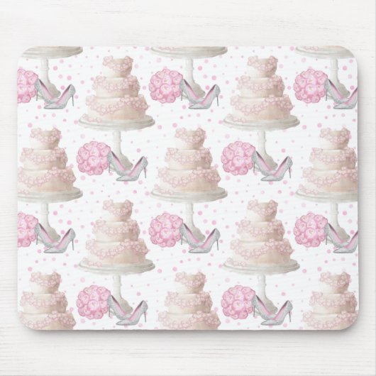 Wedding Cake Mousepad Muismat (Voorkant)