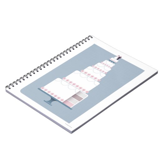 Wedding Cake Notitieboek (Linkerzijde)